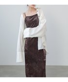 【バブ ブージュルード/Bab Bou Jeloud】の【低身長向けサイズあり】シアーベロアカップ付きキャミワンピース 人気、トレンドファッション・服の通販 founy(ファニー) ファッション Fashion レディースファッション Fashion for Women ワンピース Dresses キャミソールワンピース Camisole Dresses 秋 Autumn くるぶし Ankle-Length カーディガン Cardigan, Knitwear キャミワンピース Cami Dress, Slip Dress シアー Sheer, See-Through シンプル Simple, Minimal スマート Smart, Elegant スリット Slit, Slit Detail チェック Check, Plaid, Tartan ベロア Velour, Soft Velvet ベーシック Basic, Essential ロング Long, Long-Length A/W・秋冬 Autumn/Winter 再入荷 Restock / Back in Stock おすすめ Recommended / Our Picks エレガント 上品 Elegant 二次会 After Party thumbnail BROWN|ID: prp329100004864698 ipo3291000000036206802