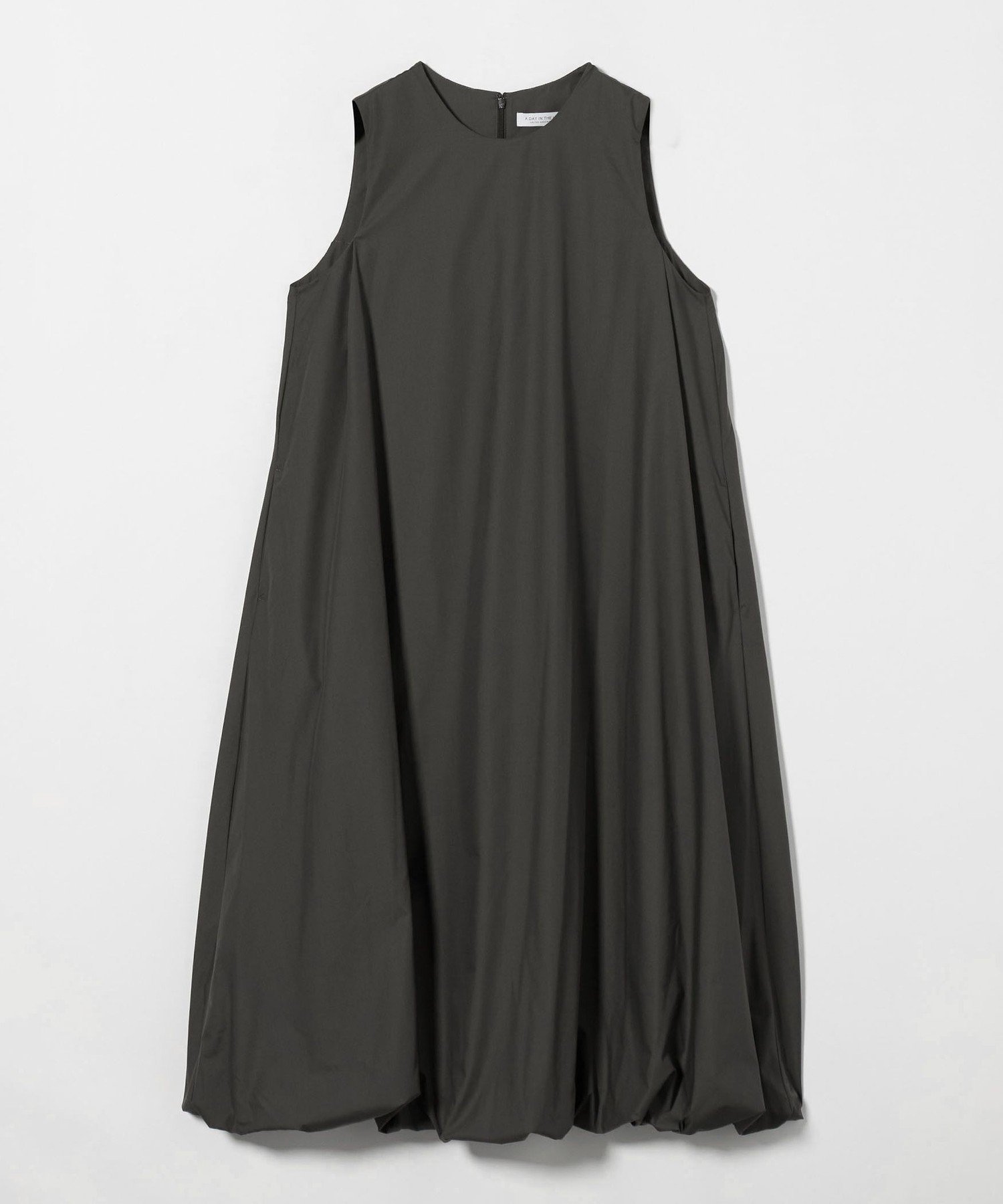 【ユナイテッドアローズ/UNITED ARROWS】のバルーン ノースリーブワンピース A DAY IN THE LIFE インテリア・キッズ・メンズ・レディースファッション・服の通販 founy(ファニー) 　ファッション　Fashion　レディースファッション　Fashion for Women　ワンピース　Dresses　カーディガン　Cardigan, Knitwear　キャップ　Cap, Baseball Cap　サンダル　Sandals, Summer Shoes　ショート　Short, Short Length　シンプル　Simple, Minimal　スニーカー　Sneakers, Trainers　ノースリーブ　Sleeveless, No-Sleeve　バルーン　Balloon, Balloon Silhouette　ロング　Long, Long-Length　アウトレット　Outlet / Clearance　おすすめ　Recommended / Our Picks　DK.GRAY|ID: prp329100004864701 ipo3291000000036206844