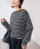 【フレームワーク/FRAMeWORK】のショルダースナップボーダーTee ブラック|ID: prp329100004864704 ipo3291000000036206898