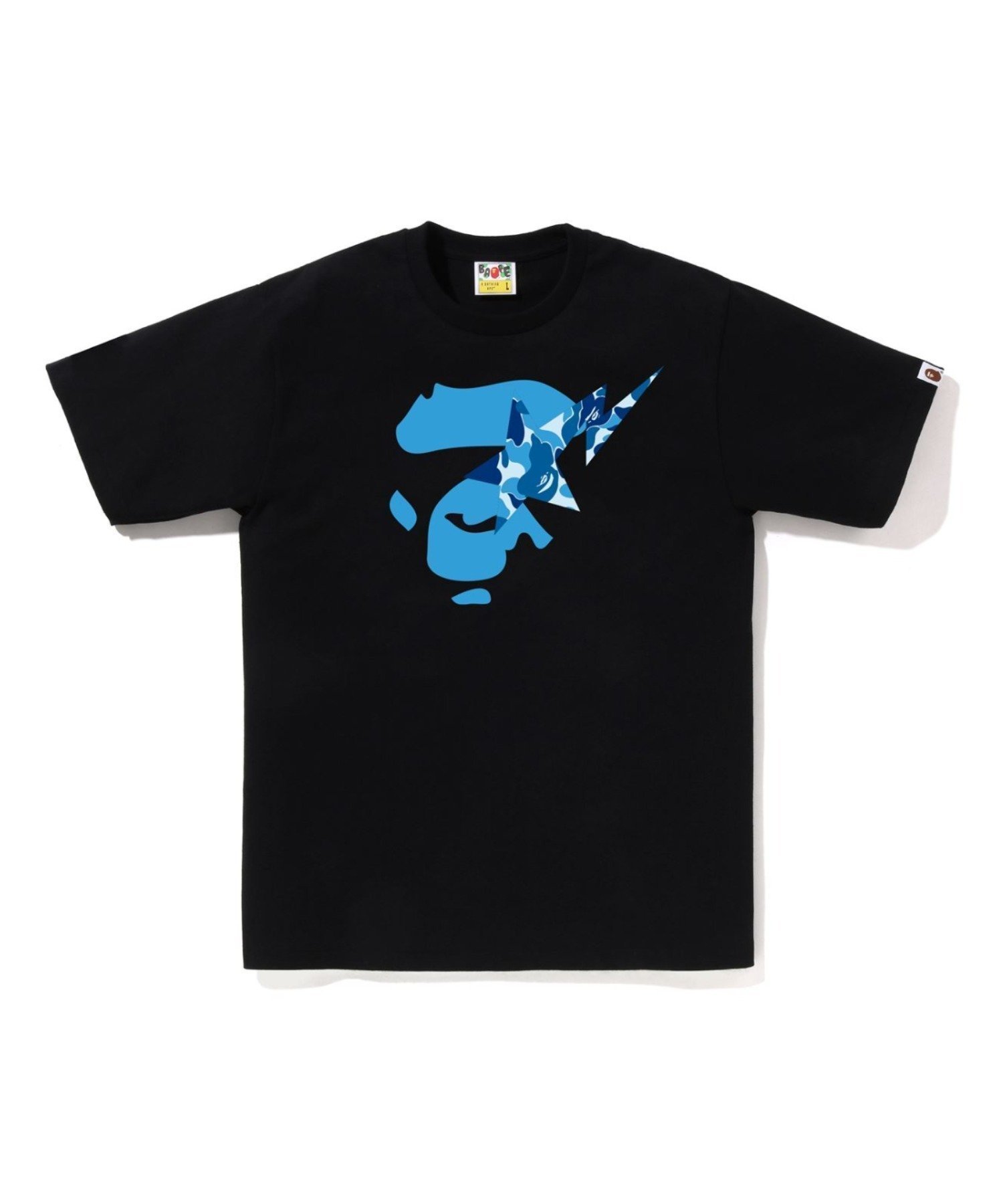 【ア ベイシング エイプ/A BATHING APE】のABC CAMO APE FACE STA TEE 人気、トレンドファッション・服の通販 founy(ファニー) 　ファッション　Fashion　レディースファッション　Fashion for Women　インナー　Innerwear　ショート　Short, Short Length　スリーブ　Sleeve, Long Sleeve / Short Sleeve　フロント　Front, Front Design　プリント　Print, Printed Pattern　モチーフ　Motif, Design Theme　ラバー　Rubber, Rubber Sole　 other-1|ID: prp329100004864720 ipo3291000000036207177