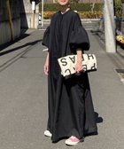 【コーナーズ/CORNERS】のCORNERS by KR ボリュームスリーブストライプシャツワンピース 人気、トレンドファッション・服の通販 founy(ファニー) ファッション Fashion レディースファッション Fashion for Women ワンピース Dresses シャツワンピース / 1枚で着映えコーデ Shirt Dresses シャツワンピ Shirt Dress, Shirt One-Piece エレガント 上品 Elegant thumbnail ダークブラック|ID: prp329100004864779 ipo3291000000036207604