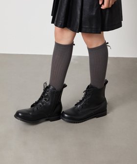 【アー ヴェー ヴェー/a.v.v / KIDS】の19-24cm 【ファスナー付きで楽ちん/セレモニーにもOK】レースアップショートブーツ 人気、トレンドファッション・服の通販 founy(ファニー) ファッション Fashion キッズファッション Fashion for Kids セレモニー Ceremony ソックス Socks, Hosiery バランス Balance, Style Balance 再入荷 Restock / Back in Stock 定番 Standard, Basic Item 楽ちん Easy Fit, Comfortable |ID:prp329100004864797