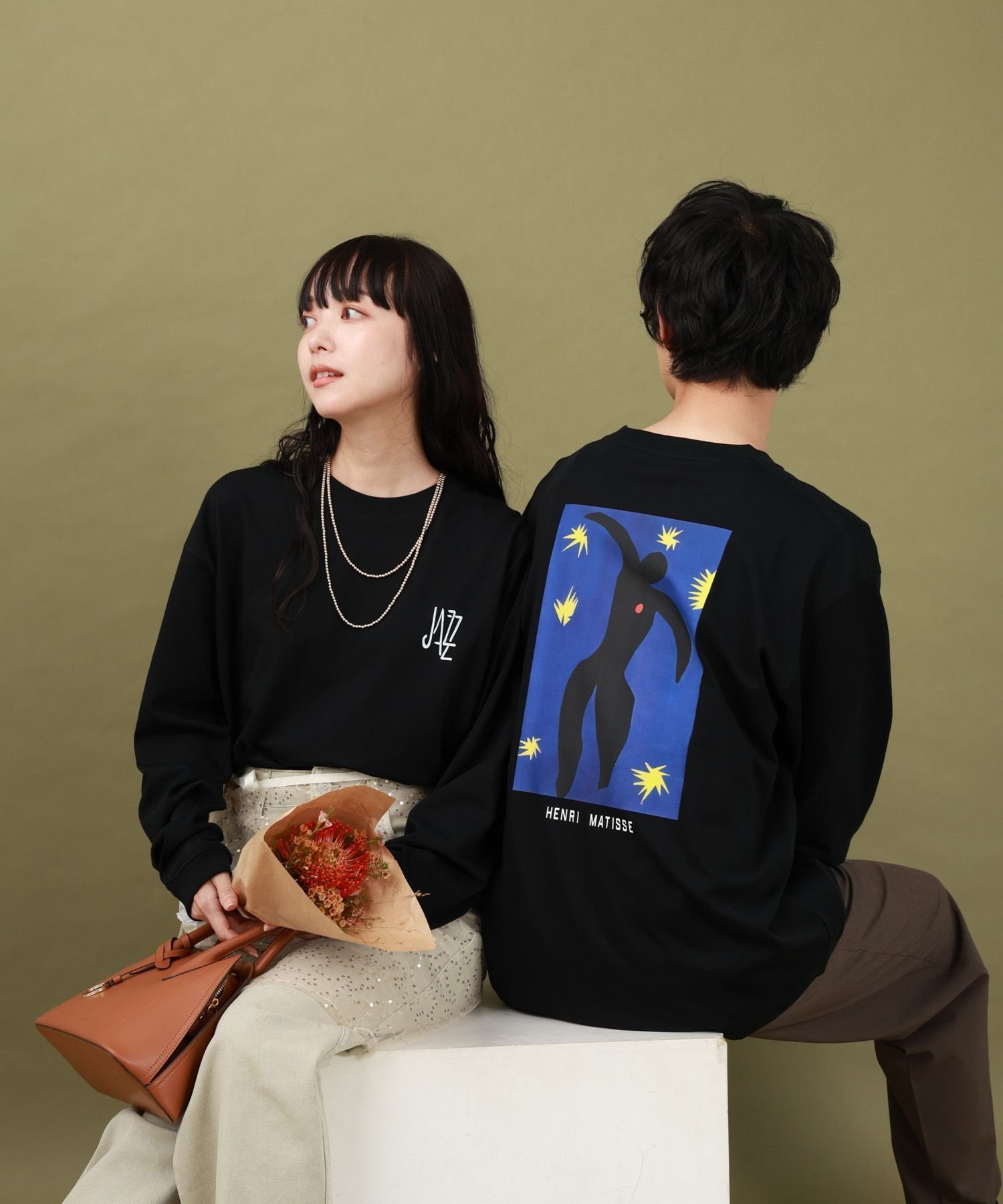 【グローバルワーク/GLOBAL WORK】のATELIER GLOBAL WORK/長袖Tシャツ/591533 人気、トレンドファッション・服の通販 founy(ファニー) 　ファッション　Fashion　レディースファッション　Fashion for Women　トップス・カットソー　Cut & Sew Tops　シャツ・ブラウス・オフィスカジュアル　Elegant Blouses & Button-Ups　ロングTシャツ・Tシャツ　Longline T-Shirts & Tees　おすすめ　Recommended / Our Picks　スラックス　Slacks, Dress Pants　プリント　Print, Printed Pattern　リラックス　Relax, Relaxed Fit　ワイド　Wide, Wide Fit　吸水　Absorbent, Quick-Dry　長袖　Long Sleeve, Full Sleeve　 other-1|ID: prp329100004864813 ipo3291000000036208111
