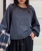 【チャオパニックティピー/CIAOPANIC TYPY】のスウェードタッチ裏毛ロゴ刺繍スウェット 人気、トレンドファッション・服の通販 founy(ファニー) ファッション Fashion レディースファッション Fashion for Women トップス・カットソー Cut & Sew Tops レディースパーカー・カジュアルフーディー Casual Hoodies & Sweatshirts スウェット・クルーネックトップス Sweatshirts & Crewnecks / Relaxed Fit Sweat Tops キャップ Cap, Baseball Cap コンパクト Compact, Small Size シンプル Simple, Minimal スウェット / スエット Sweatshirt, Sweatwear デニム Denim, Jeans Material トレンド Trend, Trending Now 定番 Standard, Basic Item ワイド Wide, Wide Fit おすすめ Recommended / Our Picks thumbnail チャコールグレー|ID: prp329100004864859 ipo3291000000036209096