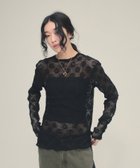 【ジーナシス/JEANASiS】のMesh Lace Pullover 人気、トレンドファッション・服の通販 founy(ファニー) ファッション Fashion レディースファッション Fashion for Women トップス・カットソー Cut & Sew Tops カジュアルプルオーバー・ニットトップス Pullovers & Knit Tops / Casual Pullovers おすすめ Recommended / Our Picks インナー Innerwear カットソー Cut and Sewn Top コンパクト Compact, Small Size スウェット / スエット Sweatshirt, Sweatwear デニム Denim, Jeans Material フィット Fit, Slim Fit ボトム Bottoms, Lower Wear メッシュ Mesh, Net Fabric レース Lace, Lace Fabric ロンパース Romper, Jumpsuit エレガント 上品 Elegant thumbnail ブラック|ID: prp329100004864902 ipo3291000000036209984