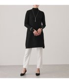 【ジャイロ/JAYRO】の袖口ワンポイントニットワンピ-ス ブラック(01)|ID: prp329100004864905 ipo3291000000036210026