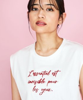 【クイーンズ コート/QUEENS COURT】の3DフロッキーノースリTシャツ≪洗濯機で洗える≫ 人気、トレンドファッション・服の通販 founy(ファニー) ファッション Fashion レディースファッション Fashion for Women トップス・カットソー Cut & Sew Tops シャツ・ブラウス・オフィスカジュアル Elegant Blouses & Button-Ups ロングTシャツ・Tシャツ Longline T-Shirts & Tees 春 Spring 洗える Machine Washable グラフィック Graphic, Graphic Design フェミニン Feminine, Girly ポケット Pocket, Pocket Detail S/S・春夏 SS, Spring/Summer, Warm Season 夏 Summer ビジネス 仕事 通勤 Business / Work / Commuting 2025年 2025 2025春夏・S/S Spring/Summer 2025 SS25 |ID:prp329100004864918