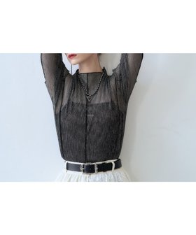【ハレ/HARE】のチュールデザインシア-トップス 人気、トレンドファッション・服の通販 founy(ファニー) ファッション Fashion レディースファッション Fashion for Women トップス・カットソー Cut & Sew Tops おすすめ Recommended / Our Picks アクセサリー Fashion Accessories インナー Innerwear ウェーブ Wavy Pattern カーディガン Cardigan, Knitwear シアー Sheer, See-Through ショート Short, Short Length シンプル Simple, Minimal ジャケット Jacket, Outerwear スウェット / スエット Sweatshirt, Sweatwear ストレート Straight, Straight Cut チュール Tulip, Tulip Motif ドッキング Docking, Mixed Material パーカー Hoodie, Parka プリーツ Pleats, Pleated エレガント 上品 Elegant 定番 Standard, Basic Item |ID:prp329100004864921