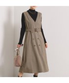 【イッツデモ/ITS' DEMO】の【手洗い可】チェック柄ジャンスカ ブラウン|ID: prp329100004864975 ipo3291000000036210626