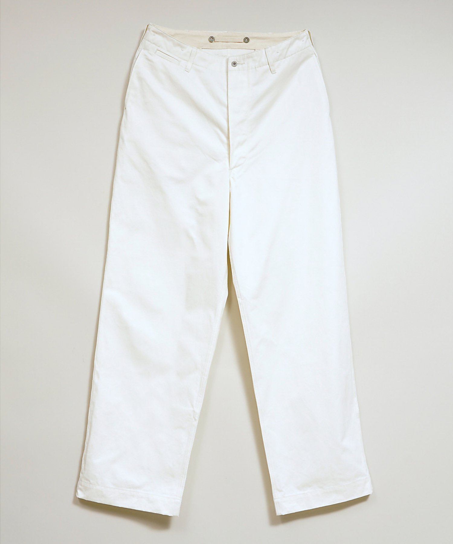 【ナイジェルケーボン/NIGEL CABOURN / MEN】の【公式】ナイジェル・ケーボン / MAN / ベーシックチノパンツ - ホワイト インテリア・キッズ・メンズ・レディースファッション・服の通販 founy(ファニー) 　ファッション　Fashion　メンズファッション　Fashion for Men　ボトムス　Bottoms　ベーシック　Basic, Essential　エレガント 上品　Elegant　オフホワイト|ID: prp329100004865008 ipo3291000000036210819