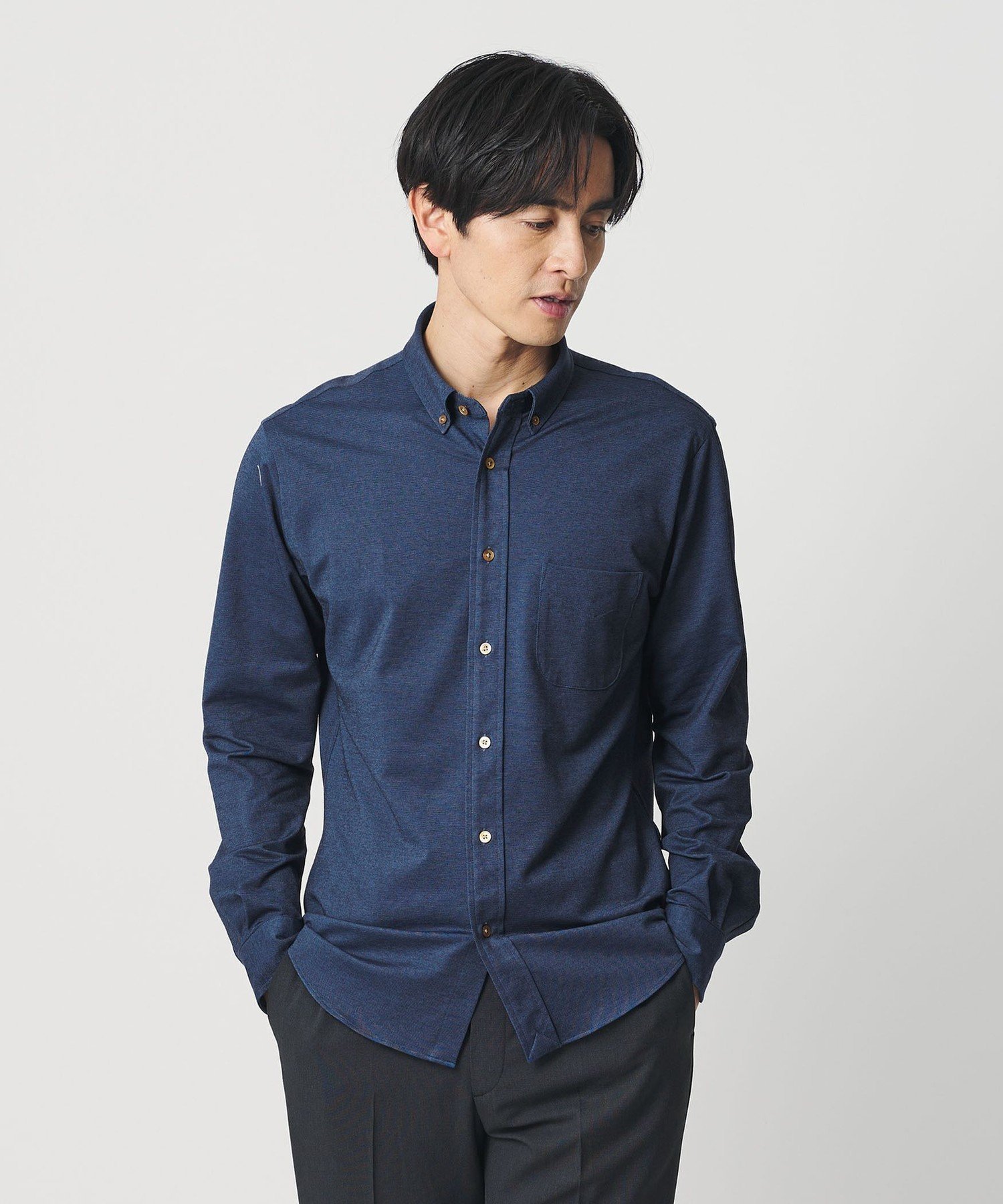 【ビューティ&ユース ユナイテッドアローズ/BEAUTY&YOUTH / UNITED ARROWS / MEN】のクイック ストレッチ シャンブレー ボタンダウン シャツ SLIM型 吸水速乾 人気、トレンドファッション・服の通販 founy(ファニー) ファッション Fashion メンズファッション Fashion for Men インナー Innerwear コンパクト Compact, Small Size 吸水 Absorbent, Quick-Dry シャンブレー Chambray, Denim-Like Fabric シンプル Simple, Minimal ジャケット Jacket, Outerwear スタイリッシュ Stylish, Fashionable ストレッチ Stretch, Stretchy Fabric スマート Smart, Elegant セットアップ Set-Up, Coordinated Outfit ダウン Down, Puffer フィット Fit, Slim Fit ビジネス 仕事 通勤 Business / Work / Commuting other-1|ID: prp329100004865149 ipo3291000000036211787