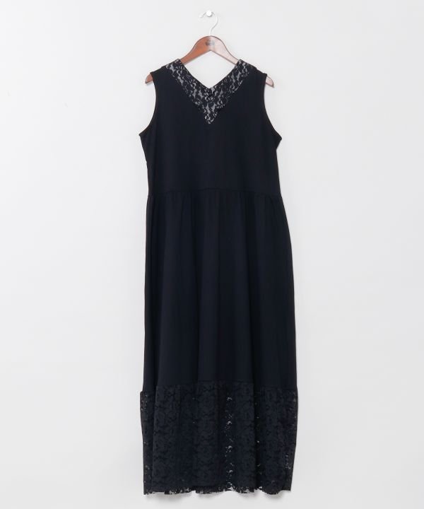 【アミナコレクション/Amina Collection】の【カヤ】透き花インナーノースリーブワンピース 人気、トレンドファッション・服の通販 founy(ファニー) 　ファッション　Fashion　レディースファッション　Fashion for Women　ワンピース　Dresses　インナー　Innerwear　カットソー　Cut and Sewn Top　レース　Lace, Lace Fabric　 other-1|ID: prp329100004865155 ipo3291000000036211845