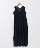 【アミナコレクション/Amina Collection】の【カヤ】透き花インナーノースリーブワンピース 人気、トレンドファッション・服の通販 founy(ファニー) ファッション Fashion レディースファッション Fashion for Women ワンピース Dresses インナー Innerwear カットソー Cut and Sewn Top レース Lace, Lace Fabric thumbnail スミクロ|ID: prp329100004865155 ipo3291000000036211849