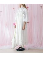【サマンサモスモス/Samansa Mos2】の【WHITE COLLECTION】スカラップ刺繍キャミワンピース 人気、トレンドファッション・服の通販 founy(ファニー) ファッション Fashion レディースファッション Fashion for Women ワンピース Dresses キャミソールワンピース Camisole Dresses アンティーク Antique-Inspired キャミワンピース Cami Dress, Slip Dress スカラップ Scallop, Scalloped Edge レース Lace, Lace Fabric thumbnail ホワイト|ID: prp329100004865198 ipo3291000000036212122
