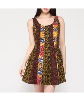 【デシグアル/Desigual】のMr. Christian Lacroixによってデザインされたストラップドレス 人気、トレンドファッション・服の通販 founy(ファニー) ファッション Fashion レディースファッション Fashion for Women ワンピース Dresses フォーマル・パーティードレス・結婚式用ドレス Elegant & Casual Dresses |ID:prp329100004865239