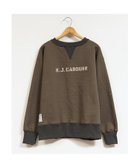 【ナイジェルケーボン/NIGEL CABOURN / MEN】の【公式】ナイジェル・ケーボン / MAN / 50s クルーネック - レタード チャコールグレー|ID: prp329100004865290 ipo3291000000036212811