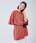 【レプシィム ローリーズファーム/LEPSIM LOWRYS FARM】のリメイクステッチチュニックワンピース レッド35|ID: prp329100004865291 ipo3291000000036212817