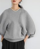 【その他のブランド/Other】のダンボールニットドルマンスリーブプルオーバー 人気、トレンドファッション・服の通販 founy(ファニー) ファッション Fashion レディースファッション Fashion for Women トップス・カットソー Cut & Sew Tops ニット Knit Tops & Sweaters カジュアルプルオーバー・ニットトップス Pullovers & Knit Tops / Casual Pullovers オレンジ Orange シンプル Simple, Minimal フォルム Silhouette, Form モノトーン Monotone, Black and White A/W・秋冬 Autumn/Winter 再入荷 Restock / Back in Stock おすすめ Recommended / Our Picks エレガント 上品 Elegant thumbnail GRY|ID: prp329100004865296 ipo3291000000036212866