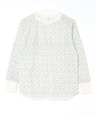 【サロン ハミュー/salong hameu】のJEMORGAN ジェーイーモーガン 花柄 総柄 ワッフル 長袖 Tシャツ レディース サーマル ロンT ホワイト系その他3|ID: prp329100004865309 ipo3291000000036213035