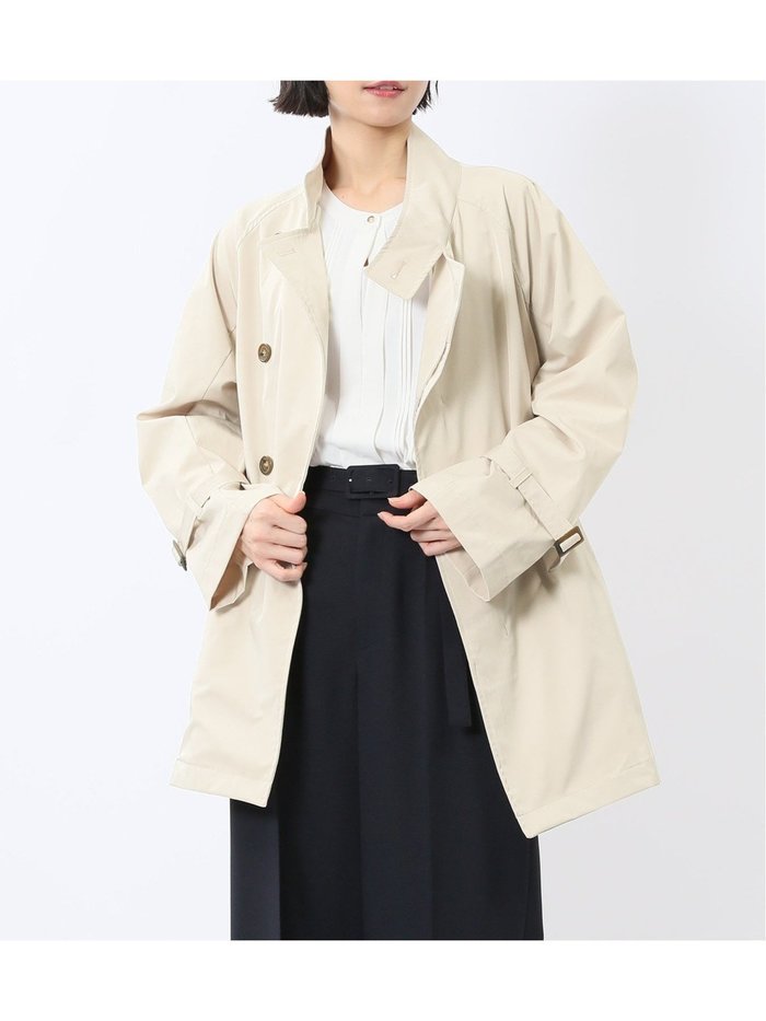 【タカキュー/TAKA-Q】のツイル ハーフスタンドコート インテリア・キッズ・メンズ・レディースファッション・服の通販 founy(ファニー) https://founy.com/ ファッション Fashion レディースファッション Fashion for Women アウター Coat / Outerwear Collection コート・ロングコート・ピーコート Long Coats, Peacoats & More 春 Spring シンプル Simple, Minimal スタンド Stand Collar, Upright Stand ストレッチ Stretch, Stretchy Fabric ダウン Down, Puffer ツイル Twist, Twisted Detail トレンド Trend, Trending Now ハーフ Half, Half-Length フィット Fit, Slim Fit リラックス Relax, Relaxed Fit S/S・春夏 SS, Spring/Summer, Warm Season 夏 Summer エレガント 上品 Elegant ビジネス 仕事 通勤 Business / Work / Commuting |ID: prp329100004865312 ipo3291000000036213030