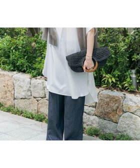 【アイテムズアーバンリサーチ/ITEMS URBAN RESEARCH】のスキッパーフレンチチュニック 人気、トレンドファッション・服の通販 founy(ファニー) ファッション Fashion レディースファッション Fashion for Women トップス・カットソー Cut & Sew Tops 2025年 2025 2025春夏・S/S Spring/Summer 2025 SS25 お家時間・ステイホーム Stay Home / At Home シンプル Simple, Minimal スキッパー Skipper, Open Collar スリーブ Sleeve, Long Sleeve / Short Sleeve チュニック Tunic, Long Top フレンチ French, French Style リラックス Relax, Relaxed Fit 夏 Summer S/S・春夏 SS, Spring/Summer, Warm Season |ID:prp329100004865321