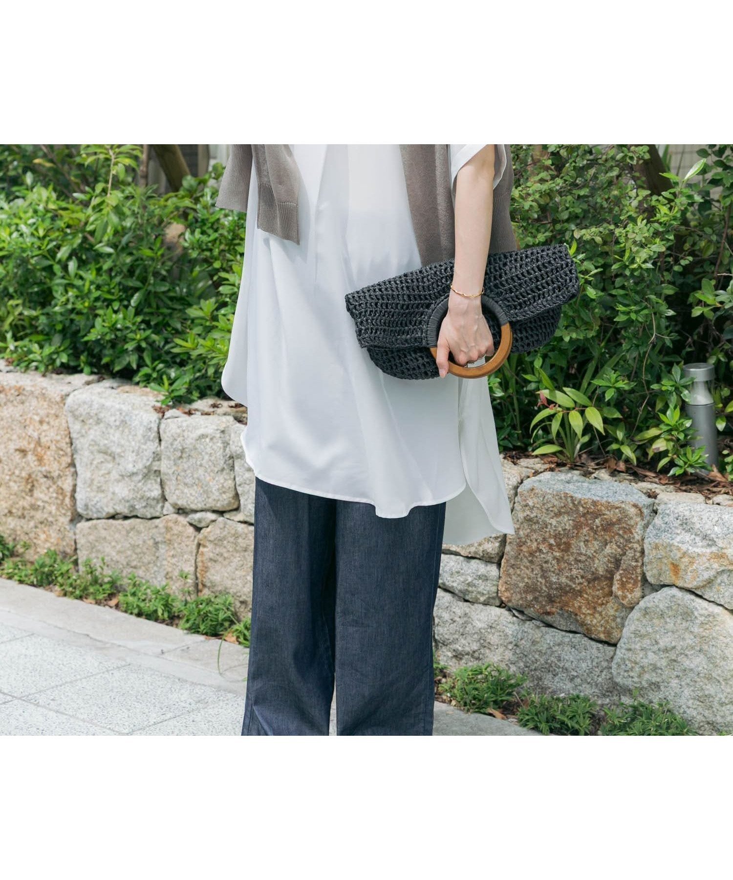 【アイテムズアーバンリサーチ/ITEMS URBAN RESEARCH】のスキッパーフレンチチュニック インテリア・キッズ・メンズ・レディースファッション・服の通販 founy(ファニー) 　ファッション　Fashion　レディースファッション　Fashion for Women　トップス・カットソー　Cut & Sew Tops　2025年　2025　2025春夏・S/S　Spring/Summer 2025 SS25　お家時間・ステイホーム　Stay Home / At Home　シンプル　Simple, Minimal　スキッパー　Skipper, Open Collar　スリーブ　Sleeve, Long Sleeve / Short Sleeve　チュニック　Tunic, Long Top　フレンチ　French, French Style　リラックス　Relax, Relaxed Fit　夏　Summer　S/S・春夏　SS, Spring/Summer, Warm Season　WHT|ID: prp329100004865321 ipo3291000000036213115