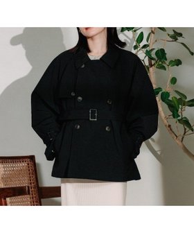 【フリークスストア/FREAK'S STORE】のナイロンショートトレンチ 25SS 人気、トレンドファッション・服の通販 founy(ファニー) ファッション Fashion レディースファッション Fashion for Women 2025年 2025 2025春夏・S/S Spring/Summer 2025 SS25 ショート Short, Short Length ビッグ Big, Oversized フレア Flare, Flared 夏 Summer S/S・春夏 SS, Spring/Summer, Warm Season |ID:prp329100004865323