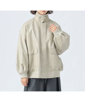 【ビームス ハート/BEAMS HEART】のヴィンテージライク フェイクレザー ブルゾン 人気、トレンドファッション・服の通販 founy(ファニー) ファッション Fashion レディースファッション Fashion for Women アウター Coat / Outerwear Collection ブルゾンジャケット・スポーティアウター Blouson Jackets ヴィンテージ Vintage Style クール Cool, Chic スウェット / スエット Sweatshirt, Sweatwear スタンド Stand Collar, Upright Stand デニム Denim, Jeans Material トレンド Trend, Trending Now バランス Balance, Style Balance ビッグ Big, Oversized フェイクレザー Faux Leather, PU Leather フェミニン Feminine, Girly ブルゾン Blouson, Bomber Jacket ポケット Pocket, Pocket Detail 防寒 Cold Protection, Winter-Ready ロング Long, Long-Length ワイド Wide, Wide Fit 冬 Winter / This Winter おすすめ Recommended / Our Picks |ID:prp329100004865325