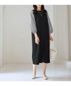 【エニー/ANY】のシャツコンビワンピース 人気、トレンドファッション・服の通販 founy(ファニー) ファッション Fashion レディースファッション Fashion for Women ワンピース Dresses アクセサリー Fashion Accessories 春 Spring 洗える Machine Washable コンビ Combo, Combination Style ストライプ Stripe, Striped Pattern ボックス Boxy, Box Shape A/W・秋冬 Autumn/Winter 再入荷 Restock / Back in Stock thumbnail ブラック[005]|ID: prp329100004865342 ipo3291000000036213289