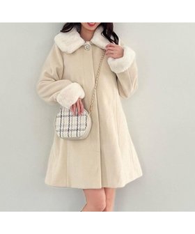 【マジェスティック レゴン/MAJESTIC LEGON】の7wayファー×ビジューコート 人気、トレンドファッション・服の通販 founy(ファニー) ファッション Fashion レディースファッション Fashion for Women アウター Coat / Outerwear Collection コート・ロングコート・ピーコート Long Coats, Peacoats & More オケージョン Occasion Wear シンプル Simple, Minimal ダウン Down, Puffer フェイクファー Faux Fur, Imitation Fur フェミニン Feminine, Girly 再入荷 Restock / Back in Stock エレガント 上品 Elegant |ID:prp329100004865344