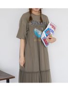 【エヘカソポ/ehka sopo】のリメイク風ワンピース モカ|ID: prp329100004865372 ipo3291000000036213514