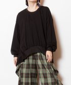 【オズモーシス/OSMOSIS】のギャザープルオーバー BLACK|ID: prp329100004865411 ipo3291000000036213740