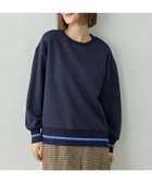 【プチ オンフルール/Petit Honfleur】のリブニットドッキングプルオーバー ネイビー|ID: prp329100004865417 ipo3291000000036213766