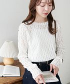 【ディスコート/Discoat】の【SS先行/WEB限定】レースクルーネックプルオーバー 人気、トレンドファッション・服の通販 founy(ファニー) ファッション Fashion レディースファッション Fashion for Women トップス・カットソー Cut & Sew Tops カジュアルプルオーバー・ニットトップス Pullovers & Knit Tops / Casual Pullovers thumbnail オフホワイト|ID: prp329100004865451 ipo3291000000036214411