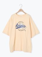 【サマンサモスモス/Samansa Mos2】のプリントアソートBIGシルエットTシャツ 人気、トレンドファッション・服の通販 founy(ファニー) ファッション Fashion レディースファッション Fashion for Women トップス・カットソー Cut & Sew Tops シャツ・ブラウス・オフィスカジュアル Elegant Blouses & Button-Ups ロングTシャツ・Tシャツ Longline T-Shirts & Tees リラックス Relax, Relaxed Fit thumbnail クリーム|ID: prp329100004865474 ipo3291000000036214656
