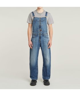 【ジースターロウ/G-STAR RAW / MEN】の【公式ショップ】DENIM DUNGAREE 3D LOOSE/立体裁断ルーズデニムオーバーオール 人気、トレンドファッション・服の通販 founy(ファニー) ファッション Fashion メンズファッション Fashion for Men コイン Coin, Coin Design ジップ Zip, Zipper スリーブ Sleeve, Long Sleeve / Short Sleeve ダブル Double, Double-Breasted ダンガリー Dungaree, Chambray ツイル Twist, Twisted Detail デニム Denim, Jeans Material フロント Front, Front Design ポケット Pocket, Pocket Detail ラップ Wrap, Wrap Design ルーズ Loose, Oversized ロング Long, Long-Length |ID:prp329100004865490