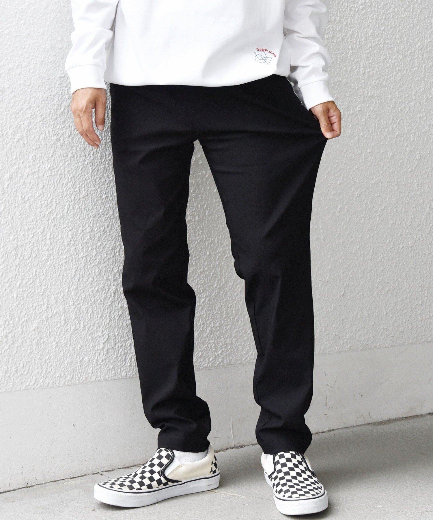 【シップス/SHIPS / MEN】の【WEB限定】SHIPS any 洗濯機可能/UVカット スーパー ストレッチ テーパード イージー パンツ 人気、トレンドファッション・服の通販 founy(ファニー) 　ファッション　Fashion　メンズファッション　Fashion for Men　ボトムス　Bottoms　シンプル　Simple, Minimal　ストレッチ　Stretch, Stretchy Fabric　テーパード　Tapered, Tapered Pants　ベーシック　Basic, Essential　おすすめ　Recommended / Our Picks　 other-1|ID: prp329100004865501 ipo3291000000036215025