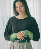 【ニコアンド/niko and】のシアーチュール切り替えTEE 人気、トレンドファッション・服の通販 founy(ファニー) ファッション Fashion レディースファッション Fashion for Women おすすめ Recommended / Our Picks エアリー Airy Texture カーディガン Cardigan, Knitwear ジャケット Jacket, Outerwear スウェット / スエット Sweatshirt, Sweatwear チュール Tulip, Tulip Motif トレンド Trend, Trending Now thumbnail ブラック|ID: prp329100004865529 ipo3291000000036215489
