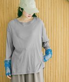 【ニコアンド/niko and】のシアーチュール切り替えTEE 人気、トレンドファッション・服の通販 founy(ファニー) ファッション Fashion レディースファッション Fashion for Women おすすめ Recommended / Our Picks エアリー Airy Texture カーディガン Cardigan, Knitwear ジャケット Jacket, Outerwear スウェット / スエット Sweatshirt, Sweatwear チュール Tulip, Tulip Motif トレンド Trend, Trending Now thumbnail グレー|ID: prp329100004865529 ipo3291000000036215496