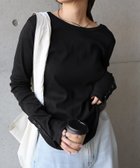 【アンドミー/andme】のテレコリブ 2way 袖ボタン トップス 人気、トレンドファッション・服の通販 founy(ファニー) ファッション Fashion レディースファッション Fashion for Women トップス・カットソー Cut & Sew Tops シルバー Silver, Metallic Silver スリット Slit, Slit Detail おすすめ Recommended / Our Picks thumbnail ブラック|ID: prp329100004865532 ipo3291000000036215515