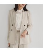 【アンタイトル/UNTITLED】の【接触冷感/UVカット/洗える】エアリー ダブルブレストジャケット 人気、トレンドファッション・服の通販 founy(ファニー) ファッション Fashion レディースファッション Fashion for Women アウター Coat / Outerwear Collection レディースジャケット・軽アウター Jackets ウォーター Water エアリー Airy Texture 洗える Machine Washable ジャケット Jacket, Outerwear ストレッチ Stretch, Stretchy Fabric スマート Smart, Elegant スーツ Suit, Formalwear セットアップ Set-Up, Coordinated Outfit デニム Denim, Jeans Material 定番 Standard, Basic Item 人気 Popular, Best Seller ポケット Pocket, Pocket Detail ミックス Mix, Mixed Style リラックス Relax, Relaxed Fit ワイド Wide, Wide Fit おすすめ Recommended / Our Picks 日本製 Made In Japan thumbnail グレージュ|ID: prp329100004865533 ipo3291000000036215536