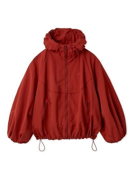 【エミ/emmi】のビッグフォルムフーディーブルゾン インテリア・キッズ・メンズ・レディースファッション・服の通販 founy(ファニー) 　ファッション　Fashion　レディースファッション　Fashion for Women　アウター　Coat / Outerwear Collection　ブルゾンジャケット・スポーティアウター　Blouson Jackets　スマート　Smart, Elegant　フェミニン　Feminine, Girly　フォルム　Silhouette, Form　ポケット　Pocket, Pocket Detail　無地　Plain, Solid Color　RED[046]|ID: prp329100004865537 ipo3291000000036215604