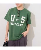 【ジャーナルスタンダード レリューム/JOURNAL STANDARD relume】の《追加》別注【GULFCOAST SPORTSWEAR】ロゴTシャツ 人気、トレンドファッション・服の通販 founy(ファニー) ファッション Fashion レディースファッション Fashion for Women トップス・カットソー Cut & Sew Tops シャツ・ブラウス・オフィスカジュアル Elegant Blouses & Button-Ups ロングTシャツ・Tシャツ Longline T-Shirts & Tees ヴィンテージ Vintage Style グラフィック Graphic, Graphic Design プリント Print, Printed Pattern ベーシック Basic, Essential 別注 Limited Edition, Custom Order リラックス Relax, Relaxed Fit 2025年 2025 2025春夏・S/S Spring/Summer 2025 SS25 thumbnail グリーン|ID: prp329100004865539 ipo3291000000036215615