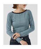 【ルージュヴィフラクレ/Rouge vif la cle】の【Robert P. Miller】パネルリブボートネックTEE / ロンT / 人気、トレンドファッション・服の通販 founy(ファニー) ファッション Fashion レディースファッション Fashion for Women トップス・カットソー Cut & Sew Tops ロングTシャツ・Tシャツ Longline T-Shirts & Tees インナー Innerwear 秋 Autumn ジャケット Jacket, Outerwear タンク Tank Top, Sleeveless Top フィット Fit, Slim Fit ベーシック Basic, Essential thumbnail ブルー系その他1|ID: prp329100004865546 ipo3291000000036215685