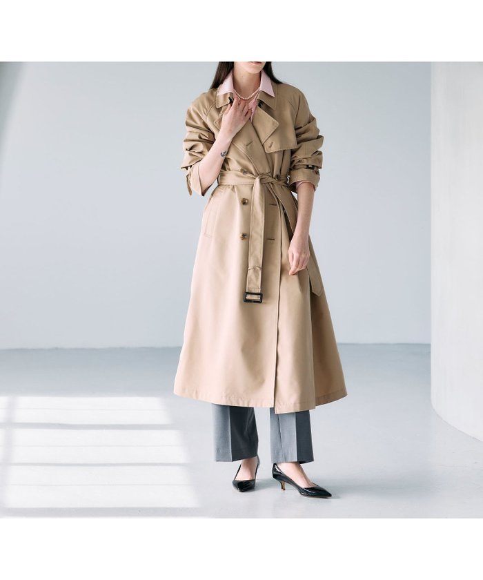 【ノーク/N.O.R.C】のロングトレンチコート インテリア・キッズ・メンズ・レディースファッション・服の通販 founy(ファニー) https://founy.com/ ファッション Fashion レディースファッション Fashion for Women アウター Coat / Outerwear Collection コート・ロングコート・ピーコート Long Coats, Peacoats & More トレンチコート / 春秋の定番アウター Trench Coats コーティング Coating, Coated Finish ロング Long, Long-Length 人気 Popular, Best Seller |ID: prp329100004865558 ipo3291000000036215817