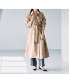 【ノーク/N.O.R.C】のロングトレンチコート ベージュ|ID: prp329100004865558 ipo3291000000036215820