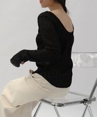 【アンドミー/andme】の【選べるネックデザイン】ウェーブ チュール シアー 長袖 トップス 人気、トレンドファッション・服の通販 founy(ファニー) ファッション Fashion レディースファッション Fashion for Women トップス・カットソー Cut & Sew Tops ウェーブ Wavy Pattern シアー Sheer, See-Through シンプル Simple, Minimal チュール Tulip, Tulip Motif 長袖 Long Sleeve, Full Sleeve おすすめ Recommended / Our Picks thumbnail ブラック【B】|ID: prp329100004865559 ipo3291000000036215831