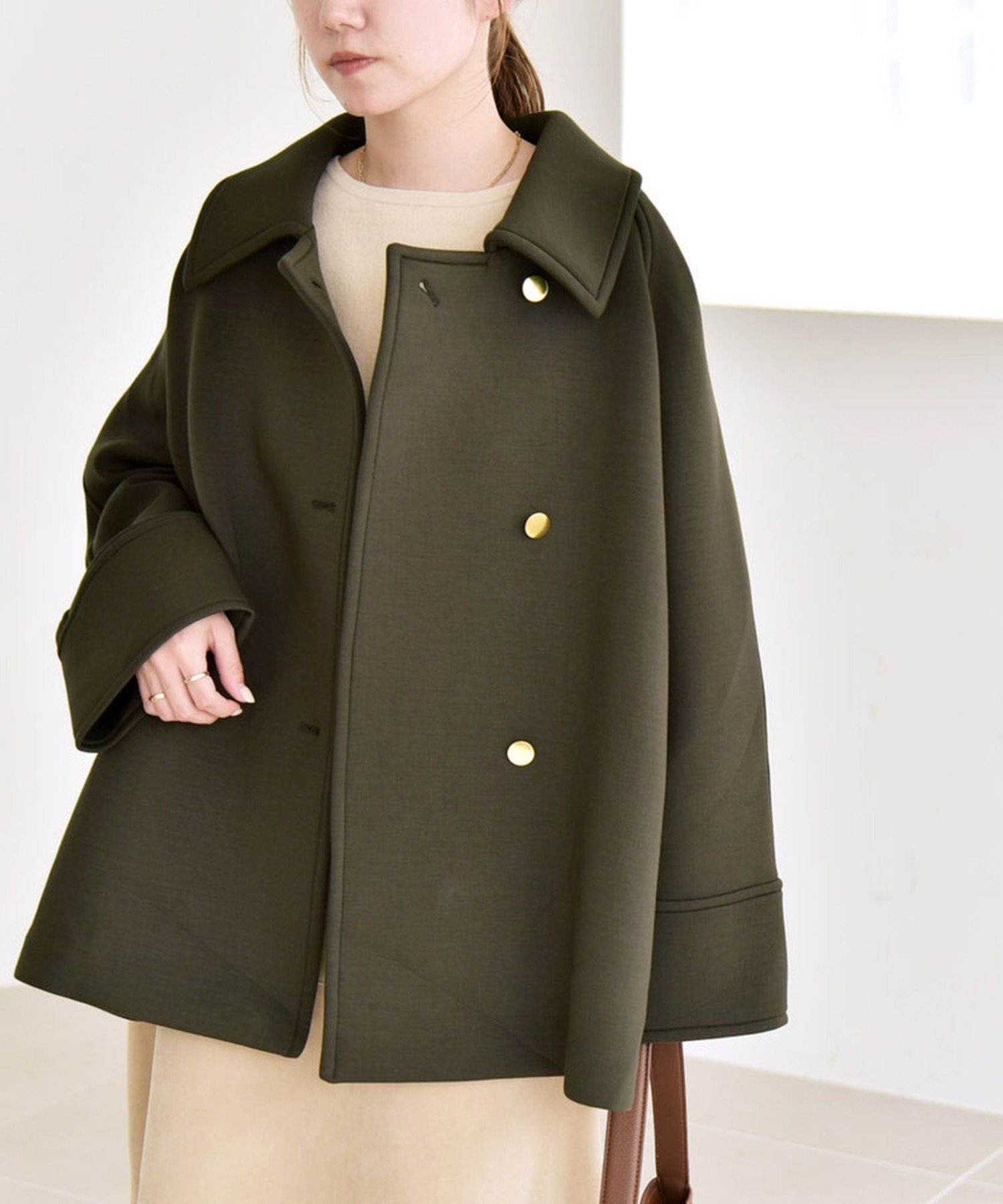 【シップス フォー ウィメン/SHIPS】のquaranciel 手洗い可能 ダンボール ステンカラー ジャケット コート26SS インテリア・キッズ・メンズ・レディースファッション・服の通販 founy(ファニー) 　ファッション　Fashion　レディースファッション　Fashion for Women　アウター　Coat / Outerwear Collection　コート・ロングコート・ピーコート　Long Coats, Peacoats & More　レディースジャケット・軽アウター　Jackets　洗える　Machine Washable　ジャケット　Jacket, Outerwear　ストレッチ　Stretch, Stretchy Fabric　タイトスカート　Pencil Skirt, Tight Skirt　デニム　Denim, Jeans Material　人気　Popular, Best Seller　ボトム　Bottoms, Lower Wear　エレガント 上品　Elegant　ビジネス 仕事 通勤　Business / Work / Commuting　2026年　2026　カーキ|ID: prp329100004865563 ipo3291000000036215851