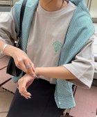 【ディスコート/Discoat】の【WEB限定】ワンポイント刺繍半袖Tシャツ 人気、トレンドファッション・服の通販 founy(ファニー) ファッション Fashion レディースファッション Fashion for Women トップス・カットソー Cut & Sew Tops シャツ・ブラウス・オフィスカジュアル Elegant Blouses & Button-Ups ロングTシャツ・Tシャツ Longline T-Shirts & Tees おすすめ Recommended / Our Picks ショート Short, Short Length シンプル Simple, Minimal スリーブ Sleeve, Long Sleeve / Short Sleeve トレンド Trend, Trending Now ビッグ Big, Oversized ベーシック Basic, Essential メンズ Men's, Menswear ワンポイント One Point, Statement Accent 半袖 Short Sleeve, Half Sleeve thumbnail ライトグレー|ID: prp329100004865575 ipo3291000000036216022