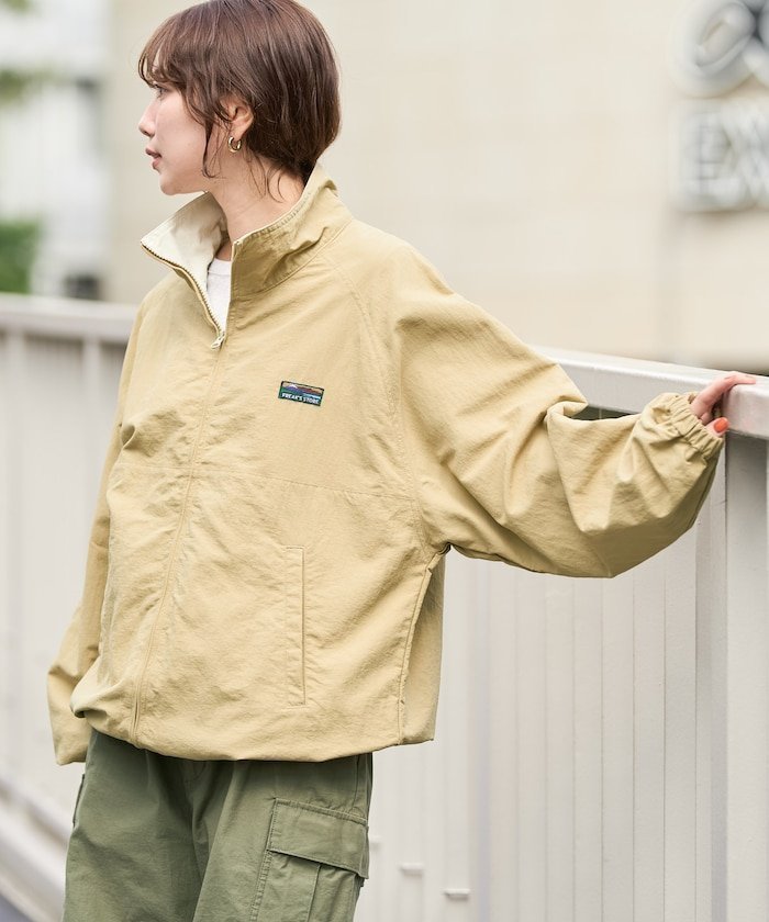 【フリークスストア/FREAK'S STORE】のFREAK S STORE OUTDOORS 配色スタンドカラーブルゾン インテリア・キッズ・メンズ・レディースファッション・服の通販 founy(ファニー) 　ファッション　Fashion　レディースファッション　Fashion for Women　アウター　Coat / Outerwear Collection　ブルゾンジャケット・スポーティアウター　Blouson Jackets　2026年　2026　スタンド　Stand Collar, Upright Stand　ドローコード　Drawcord, Drawstring Cord　ビッグ　Big, Oversized　ブルゾン　Blouson, Bomber Jacket　夏　Summer　春　Spring　S/S・春夏　SS, Spring/Summer, Warm Season　軽量　Lightweight, Ultra Light　ベージュ|ID: prp329100004865577 ipo3291000000036216031